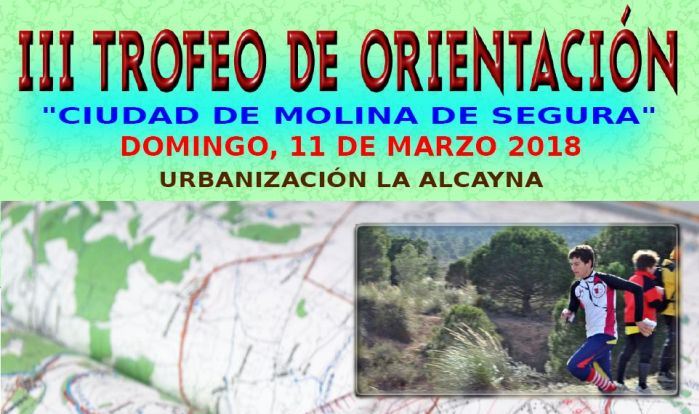 III Trofeo de Orientación Ciudad de Molina de Segura