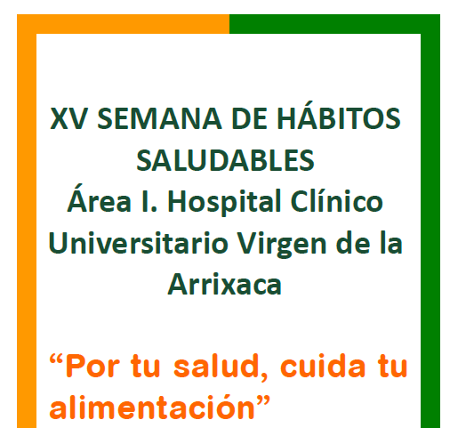 Cambios en horarios de Actividades de la XV Semana de Hábitos Saludables