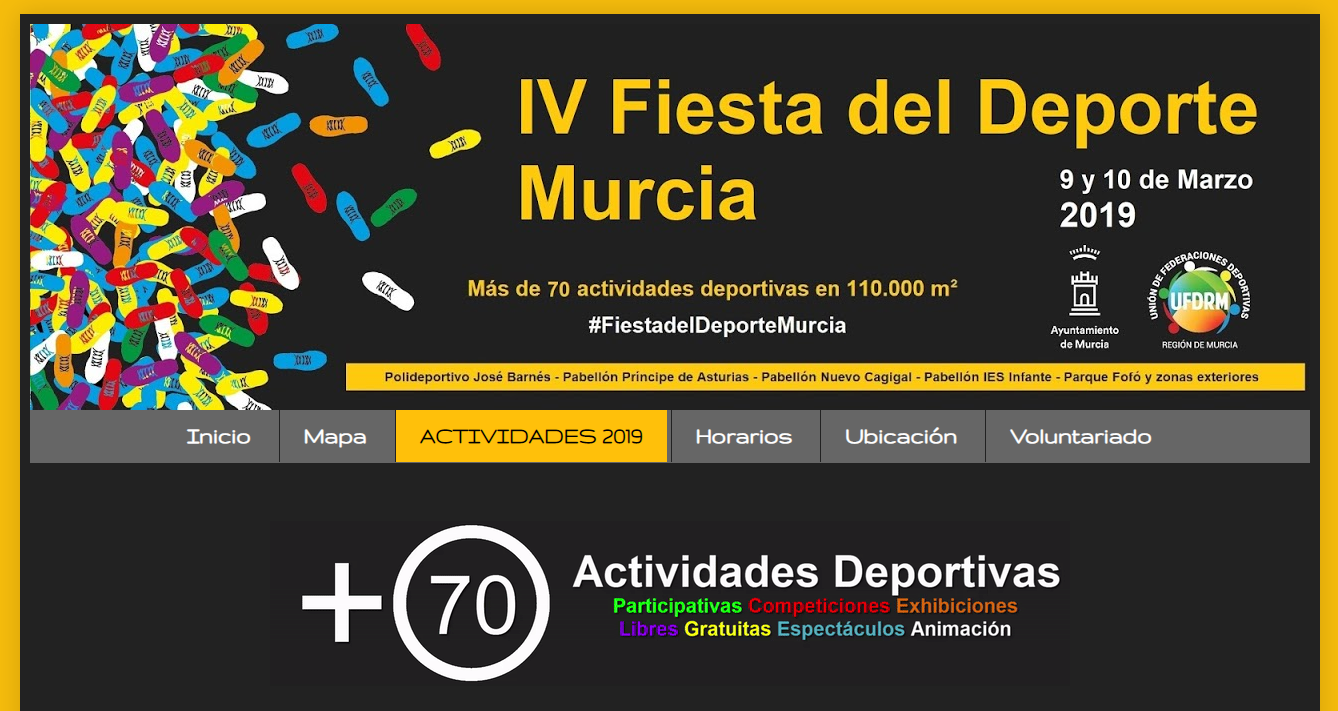 IV Fiesta del Deporte en Murcia