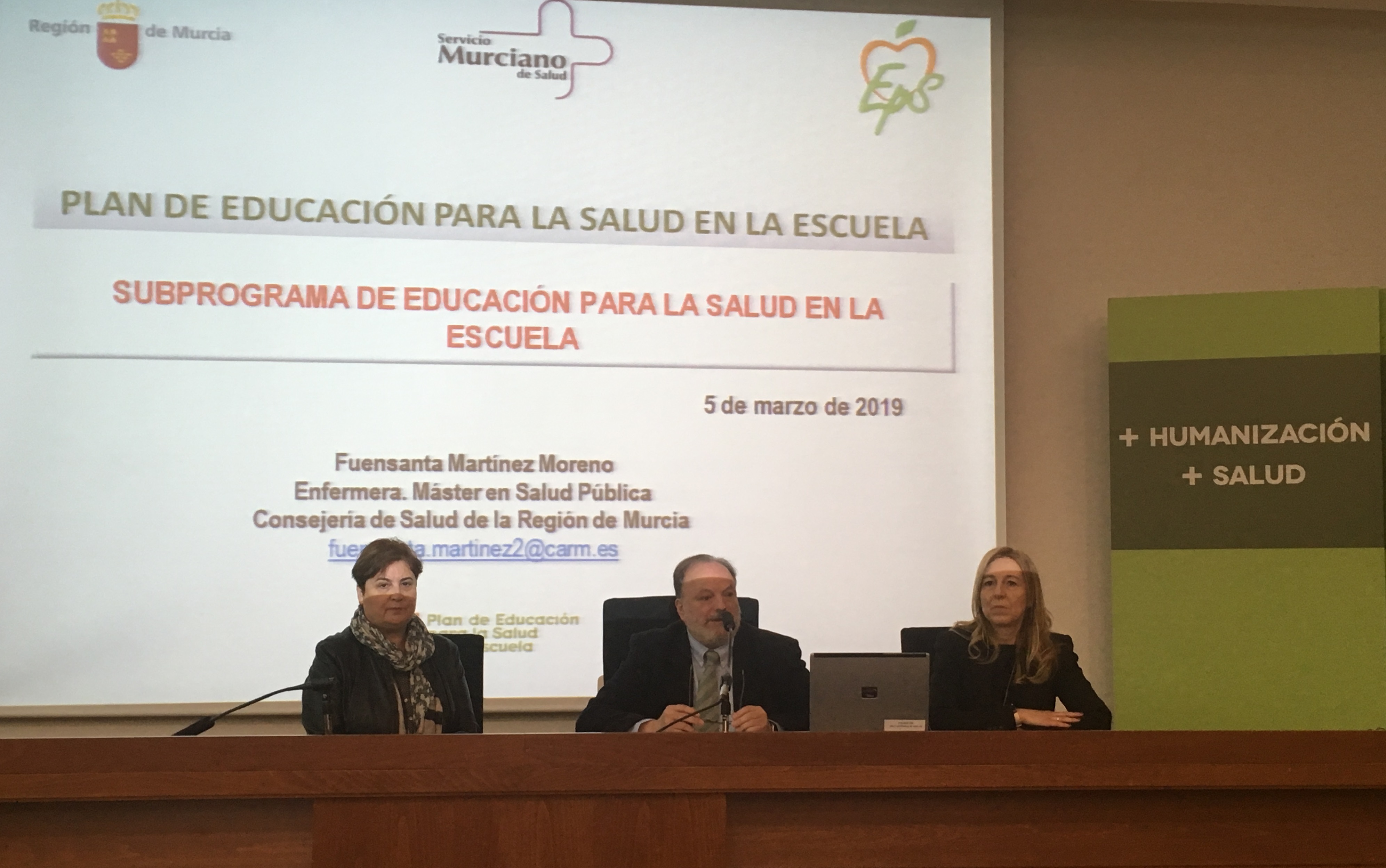Los enfermeros destinados al programa escolar mejoran su formación para trabajar en los colegios
