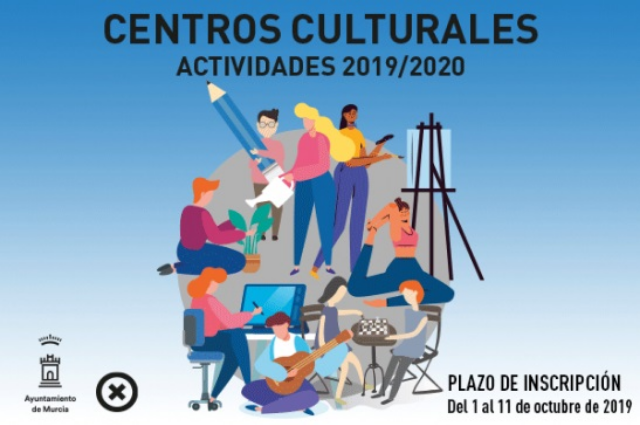 Cursos y Talleres 2019-2020 en Centros Culturales