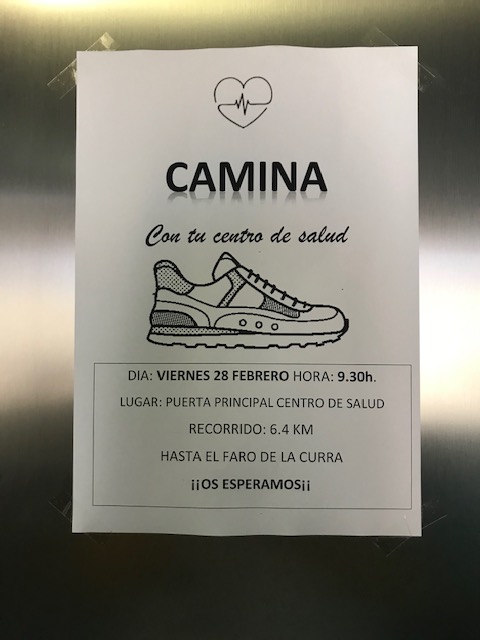 Camina con tu centro de salud - Cartagena
