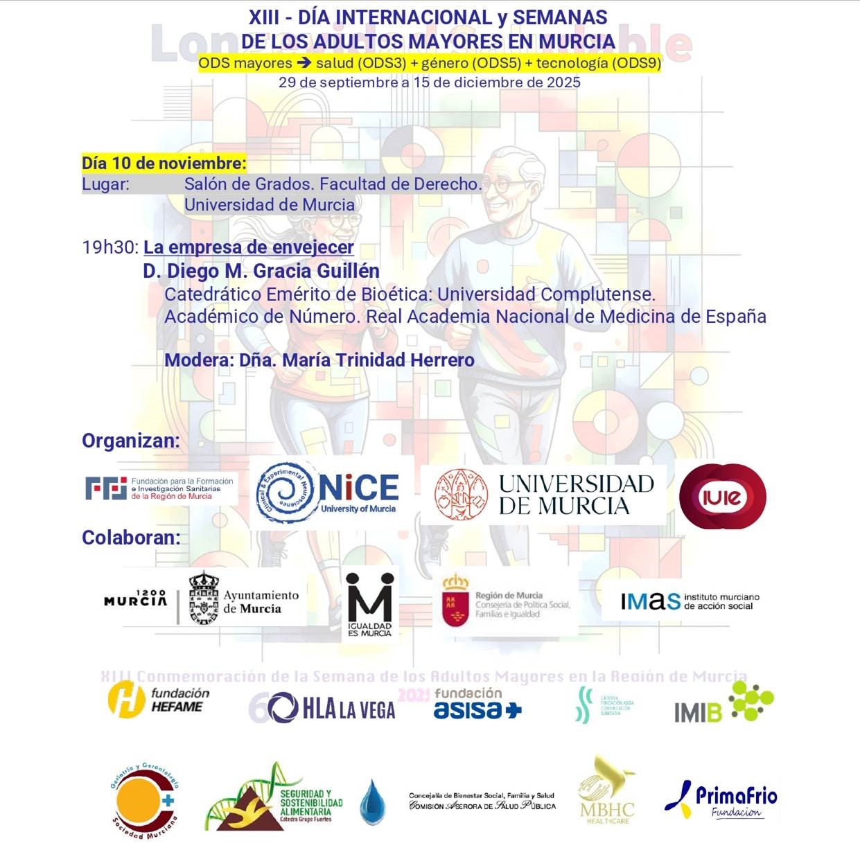 XIII Semanas Adultos Mayores en Murcia 2025