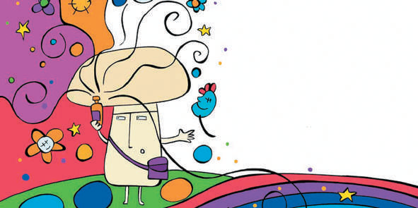 En la huerta con mis amigos