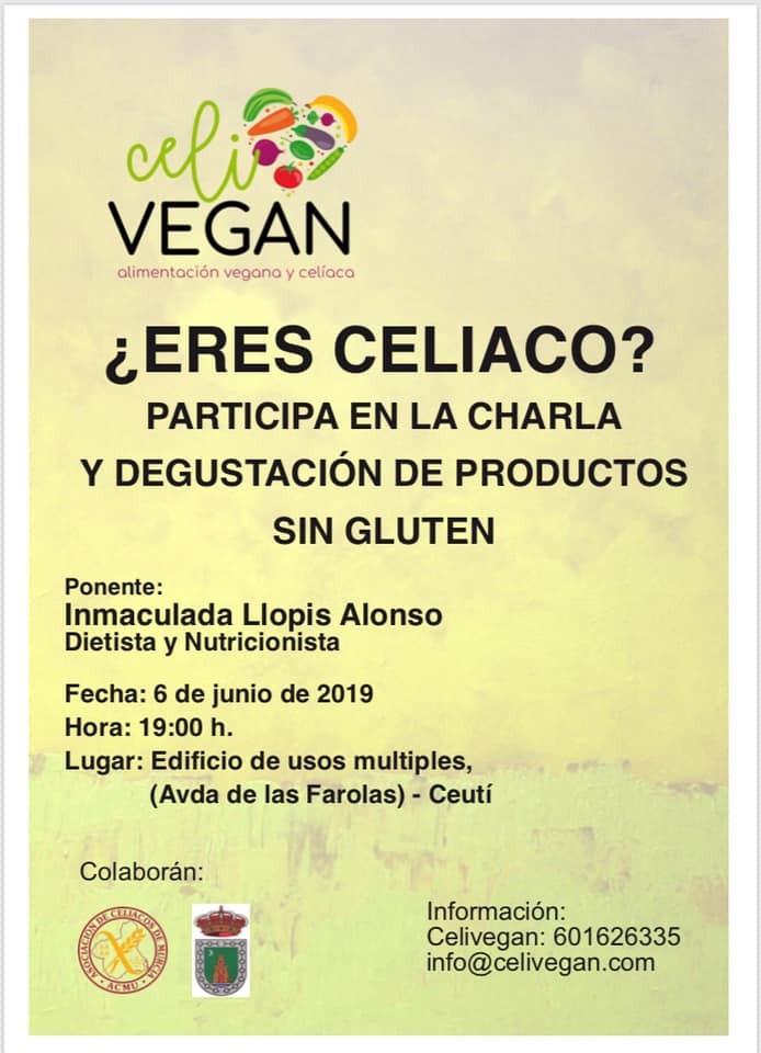 CHARLA PARA CELÍACOS Y DESGUSTACIÓN DE PRODUCTOS SIN GLUTEN