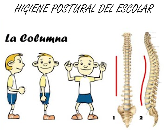 Higiene postural en la escuela