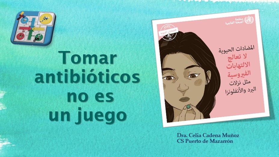 Taller: "Tomar antibióticos no es un juego" para población marroquí