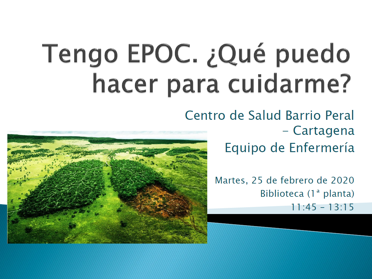 Tengo EPOC. ¿Qué puedo hacer para cuidarme?