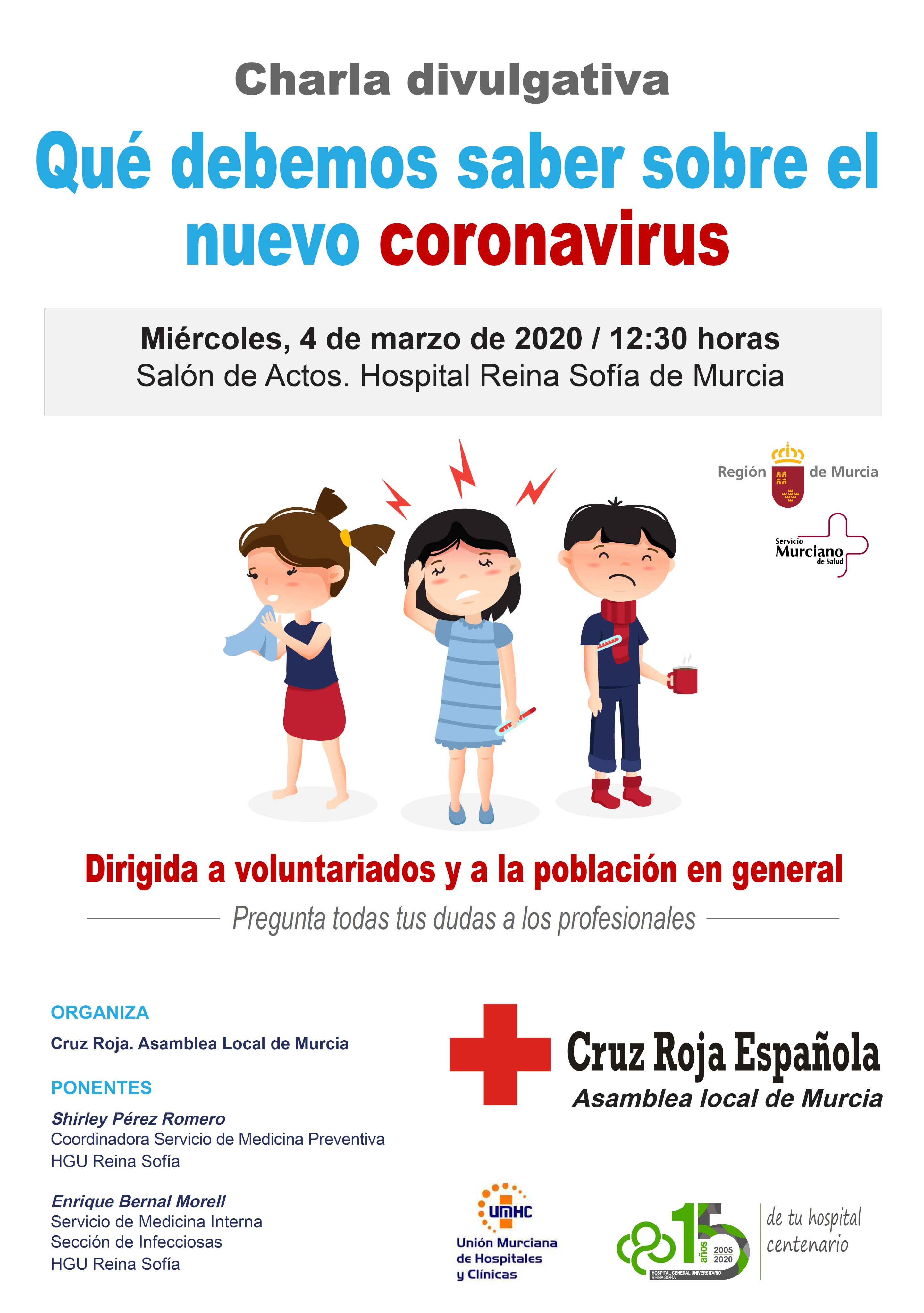 Charla divulgativa - Qué debemos saber sobre el nuevo coronavirus