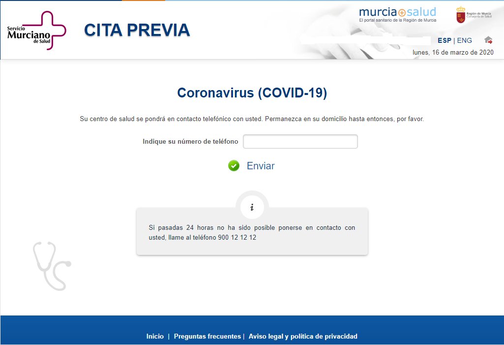 Portal cita previa - Autotest COVID19_02