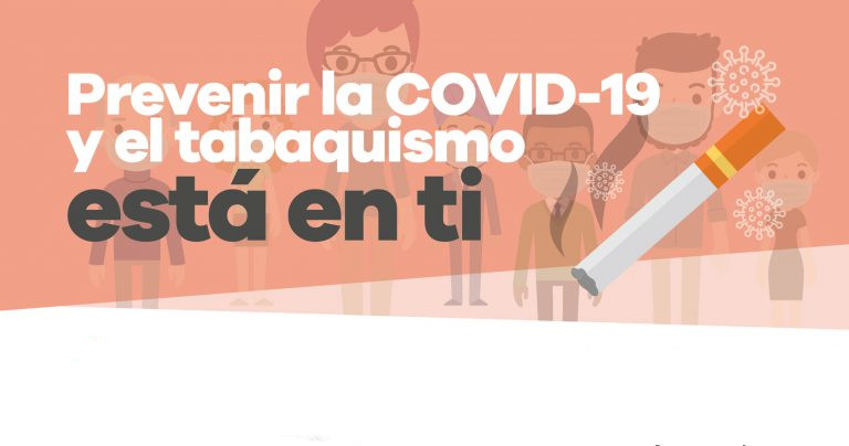 Prevenir la Covid-19 y el tabaquismo está en ti