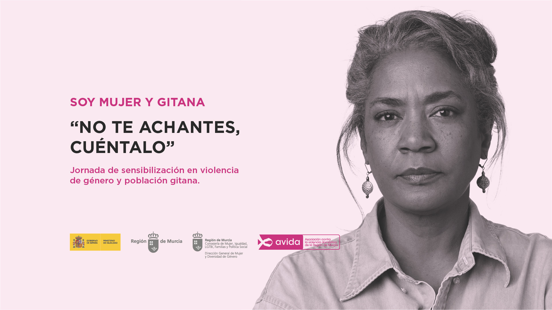 Jornada de sensibilización en violencia de género y población gitana - Soy mujer y gitana - "No te achantes, cuéntalo"