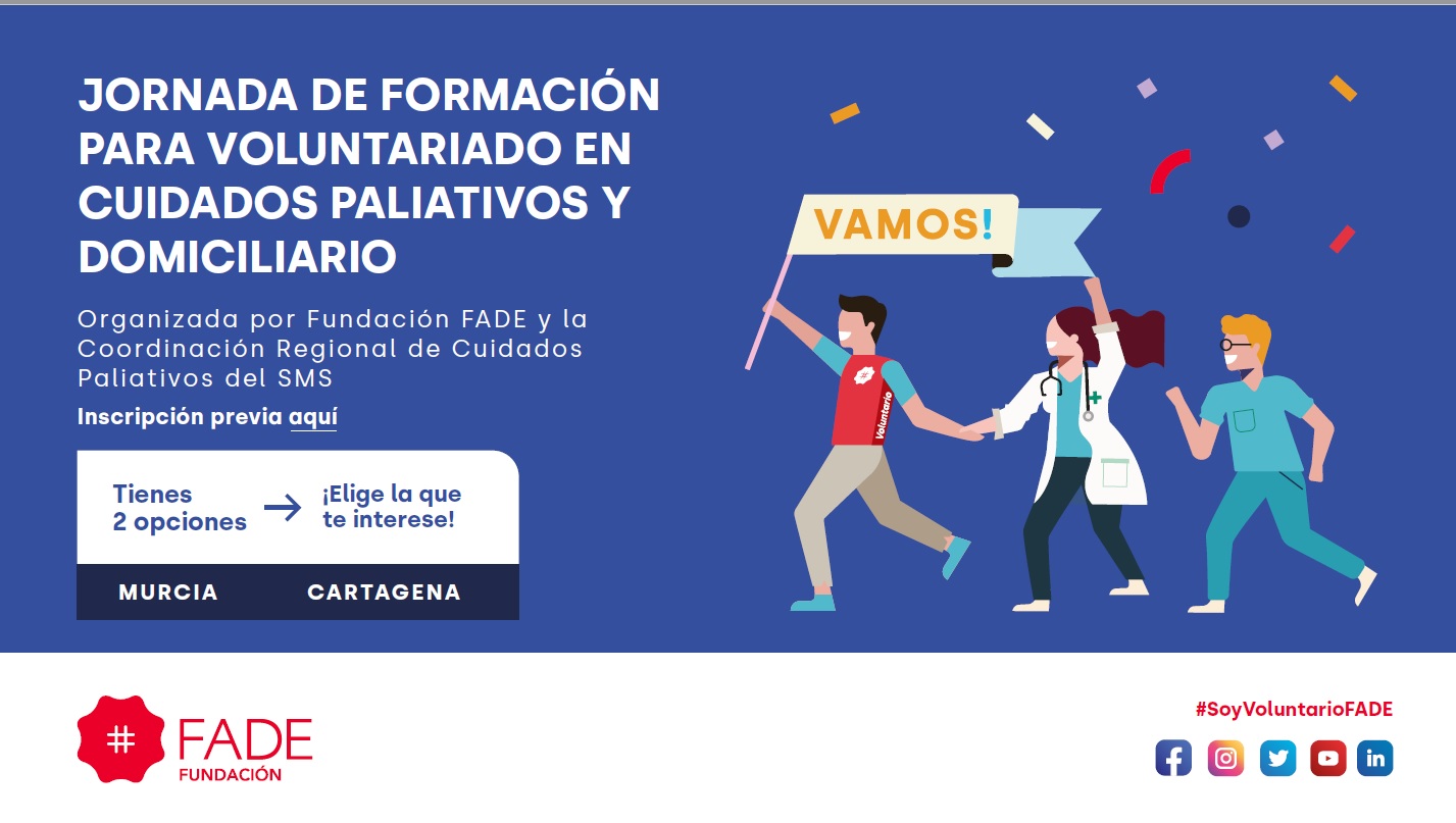 Jornada formación Voluntariado en cuidados paliativos y domiciliario