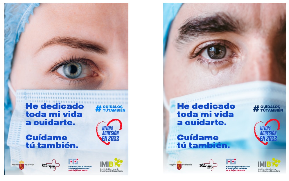 Cuídame tu también. Campaña para evitar agresión a los sanitarios
