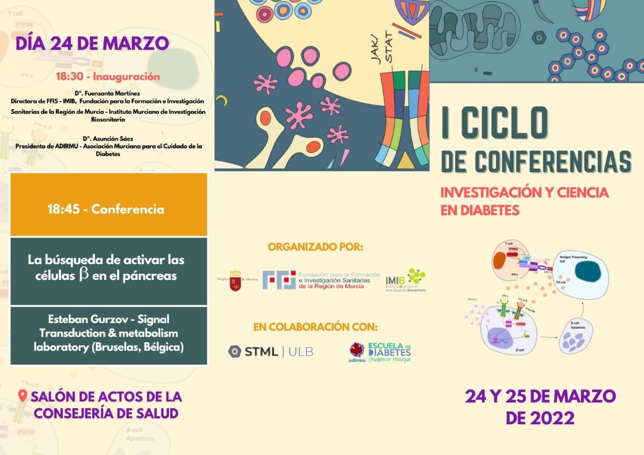 I Ciclo de Conferencias: Investigación y Ciencia en Diabetes (24 de marzo)