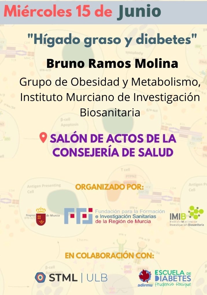 I Ciclo de Conferencias: Hígado graso y diabetes (15 junio)