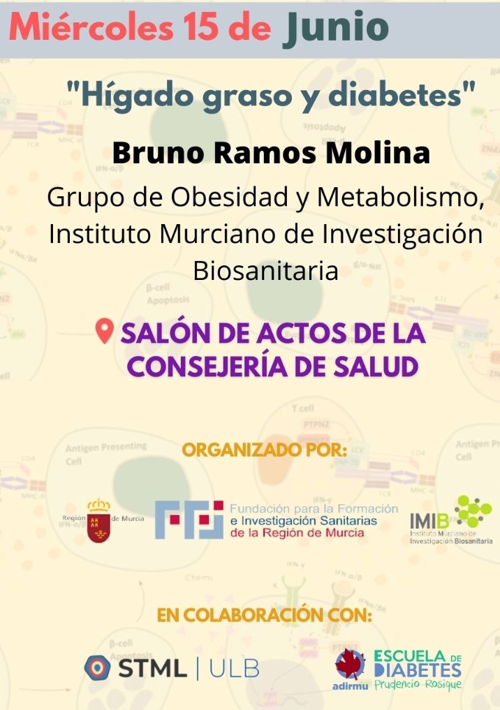 I Ciclo de Conferencias: Hígado graso y diabetes (15 junio)