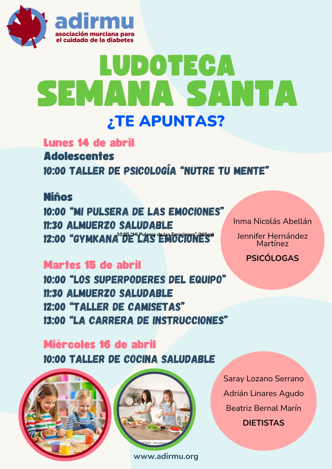 Ludoteca Semana Santa Adirmu